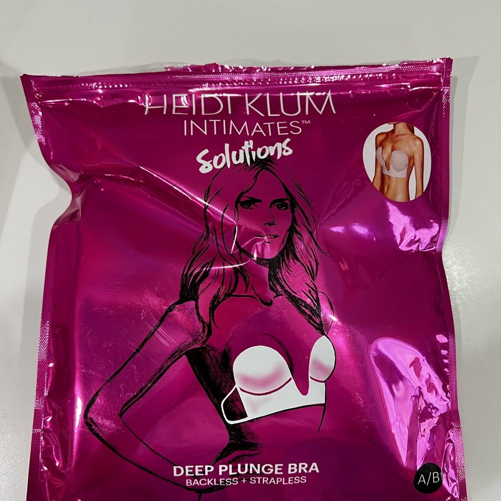 Heidi Klum Intimates Solutions Plunge Bra NOWT Size A/B